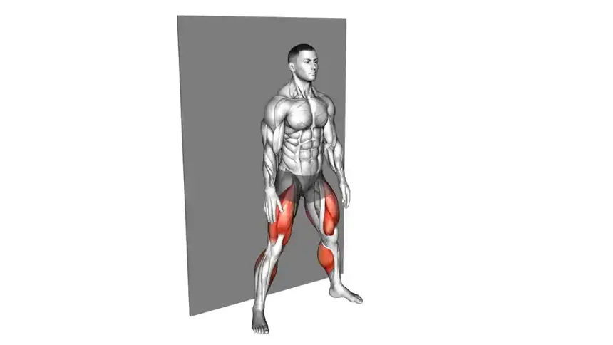 اسکات پلایومتریک با دیوار
