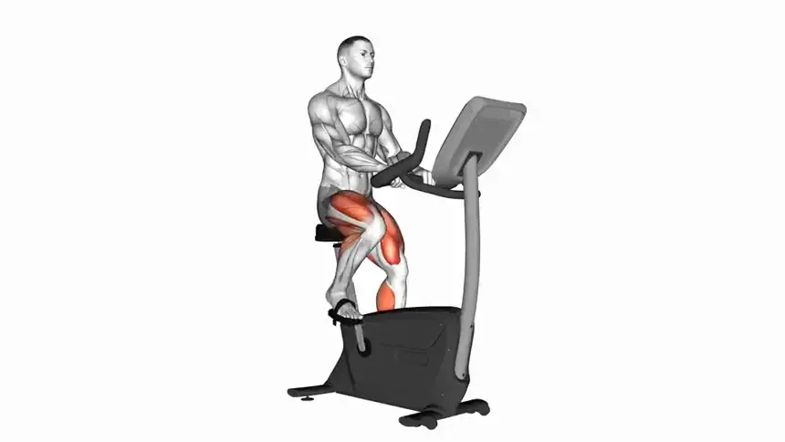 دوچرخه ثابت ایستاده