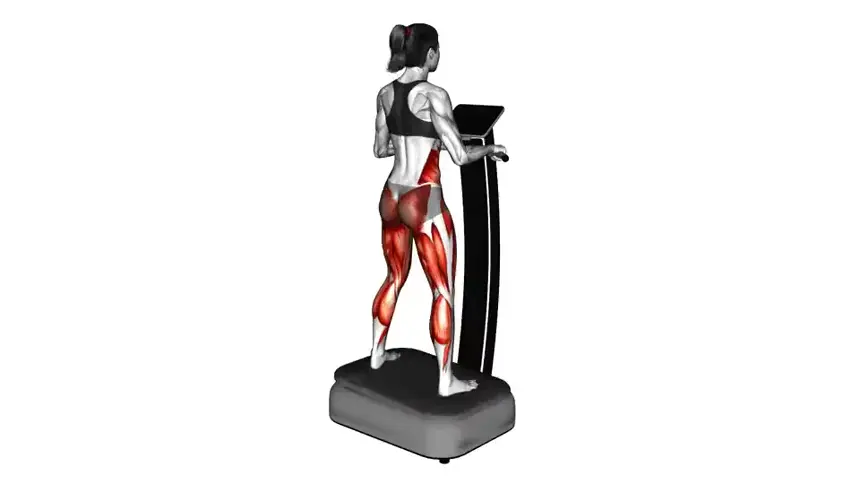 ایستادن روی دستگاه ویبره