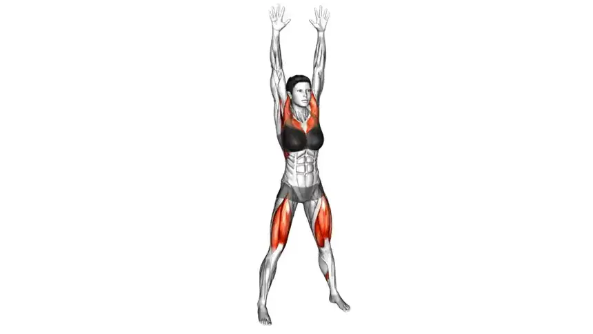 اسکات سبک با چرخش شانه به عقب